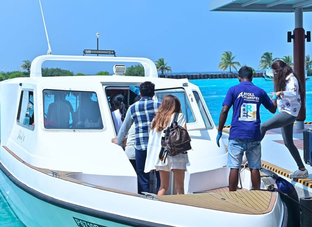 Hikifas Beach Maldives Speedboat Transfers
